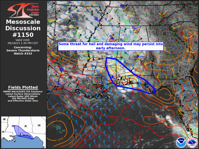 Mesoscale Discussion 1150