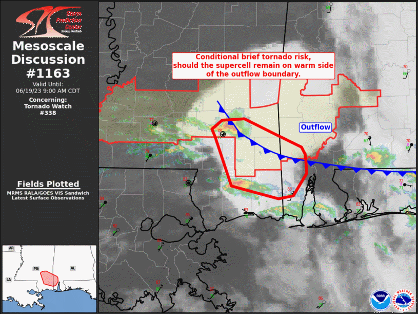Mesoscale Discussion 1163