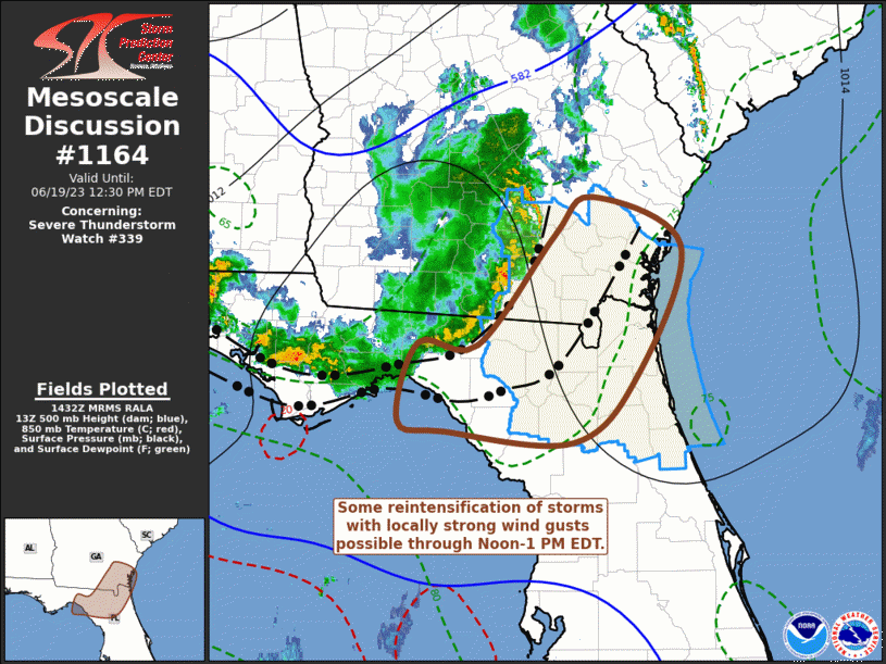 Mesoscale Discussion 1164