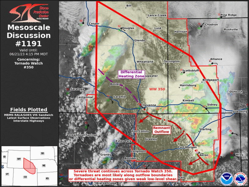 Mesoscale Discussion 1191