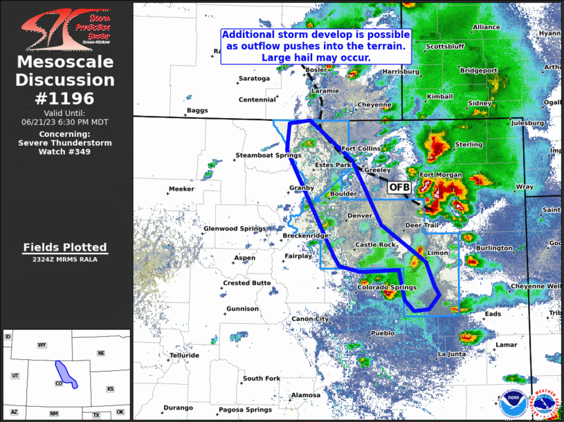 Mesoscale Discussion 1196