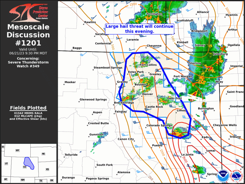 Mesoscale Discussion 1201