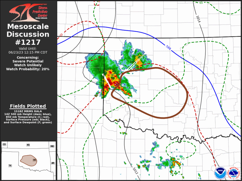 Mesoscale Discussion 1217