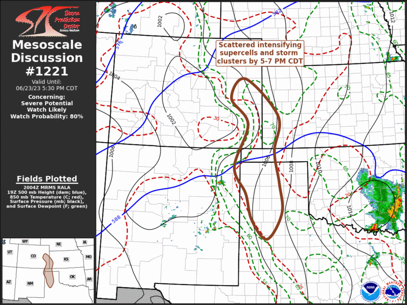 Mesoscale Discussion 1221
