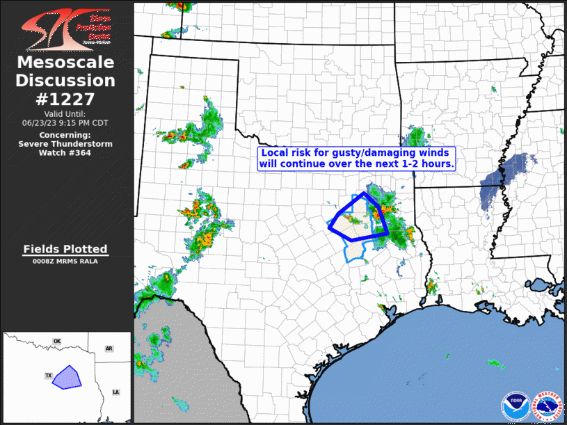 Mesoscale Discussion 1227