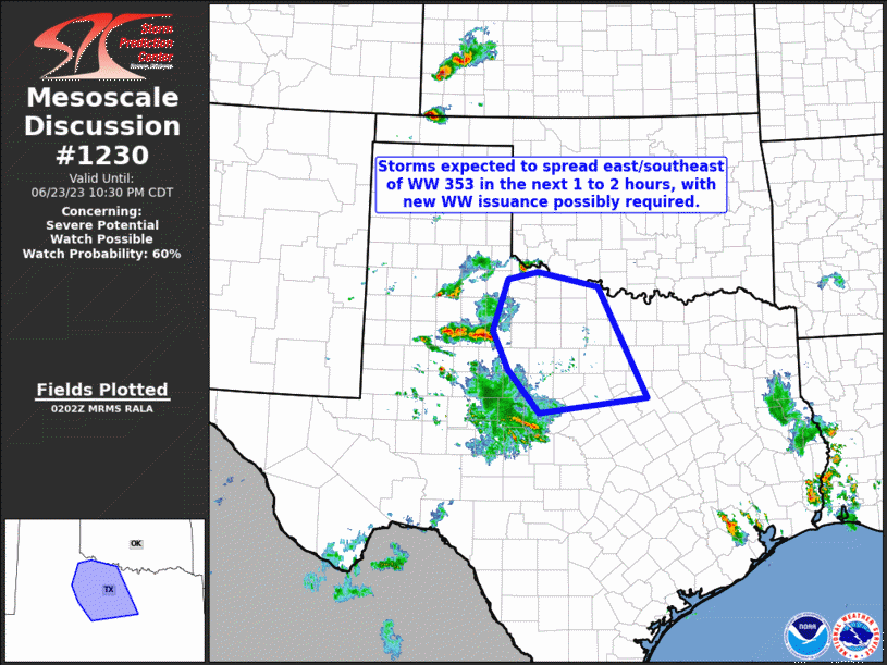 Mesoscale Discussion 1230