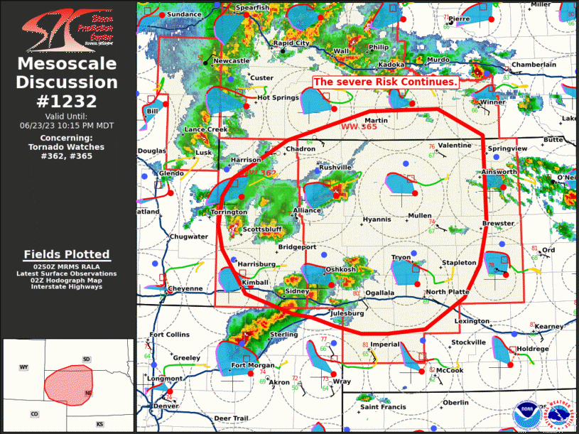 Mesoscale Discussion 1232