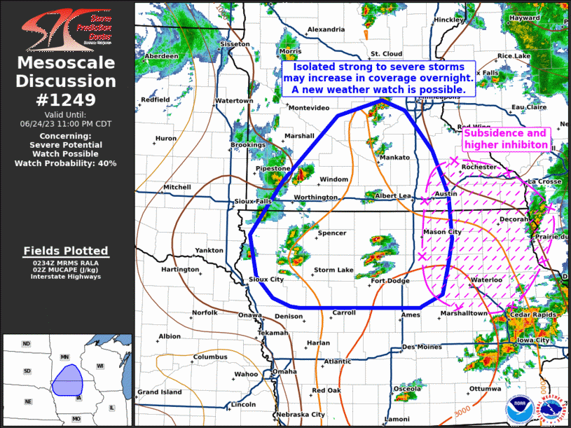 Mesoscale Discussion 1249
