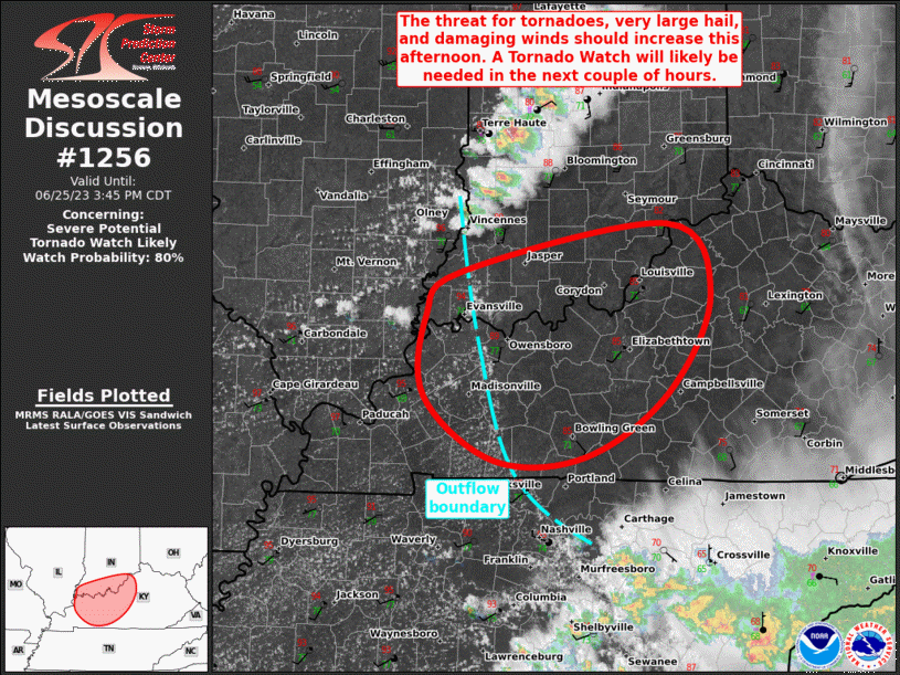 Mesoscale Discussion 1256