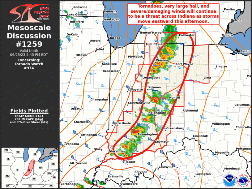 Mesoscale Discussion 1259