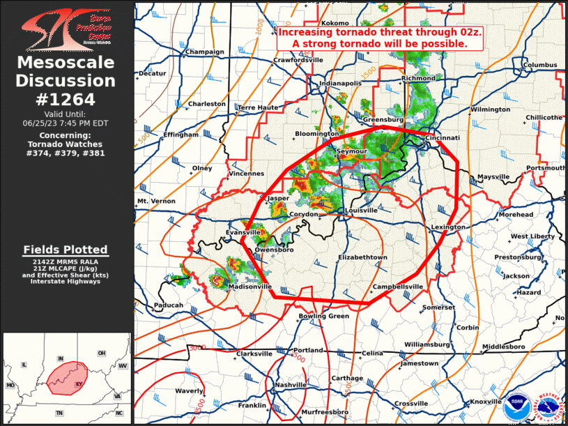 Mesoscale Discussion 1264