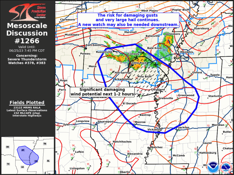 Mesoscale Discussion 1266