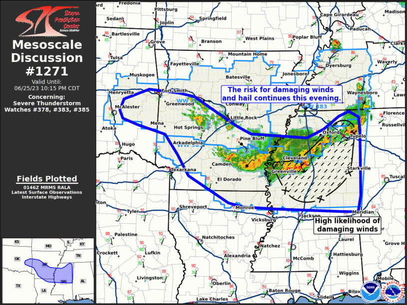 Mesoscale Discussion 1271