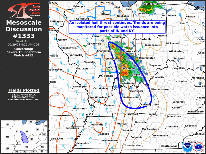 Mesoscale Discussion 1333