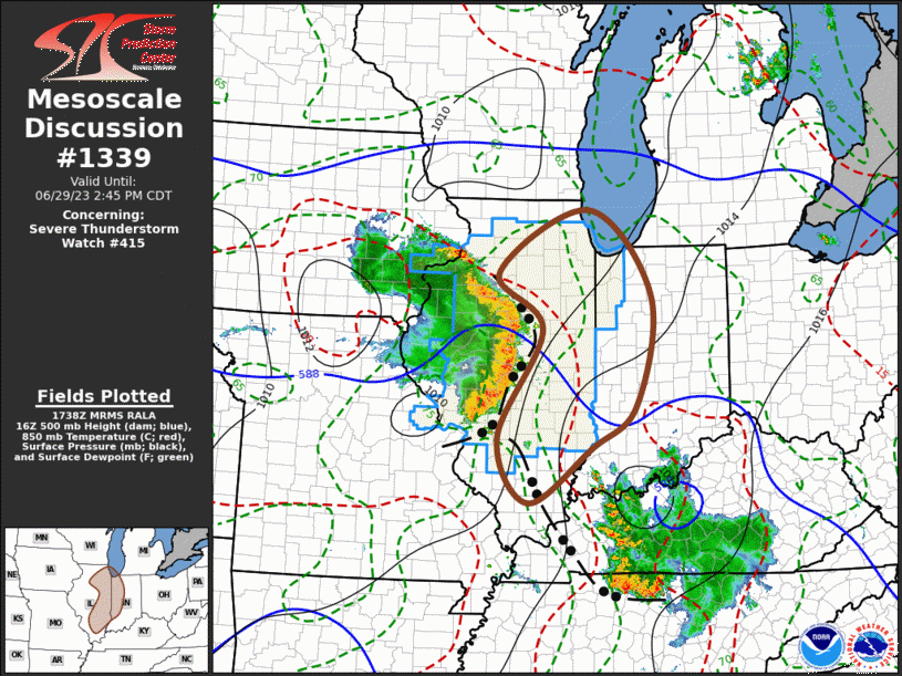 Mesoscale Discussion 1339