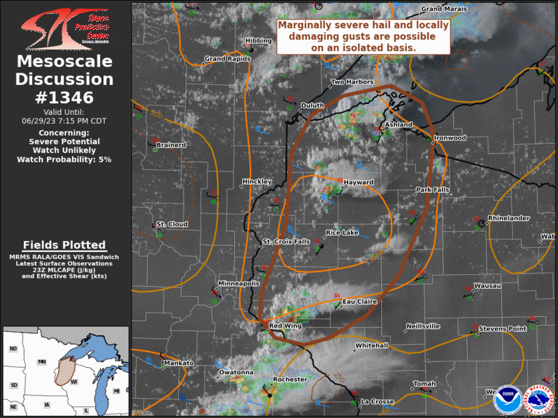 Mesoscale Discussion 1346