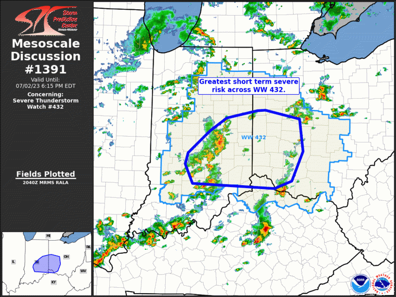 Mesoscale Discussion 1391