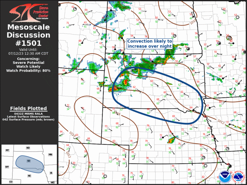 Mesoscale Discussion 1501