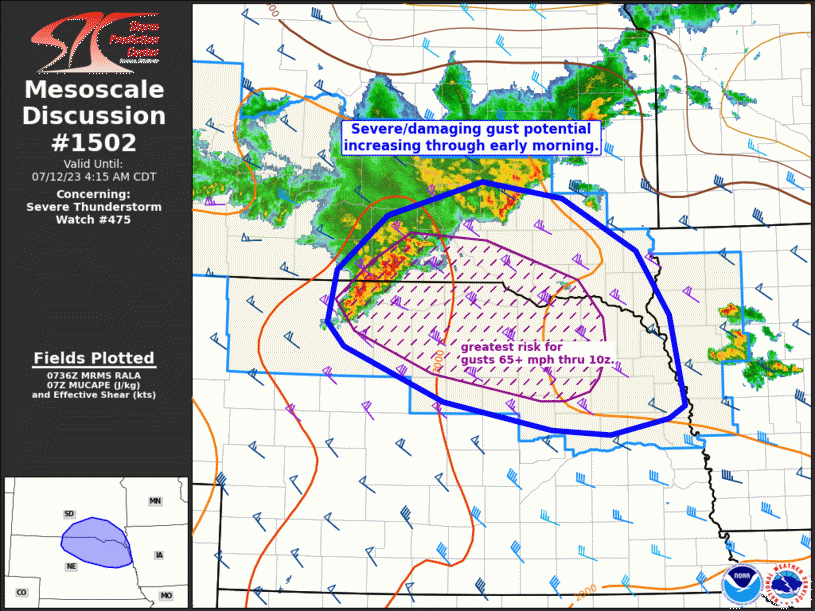 Mesoscale Discussion 1502
