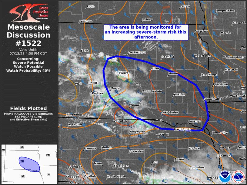 Mesoscale Discussion 1522