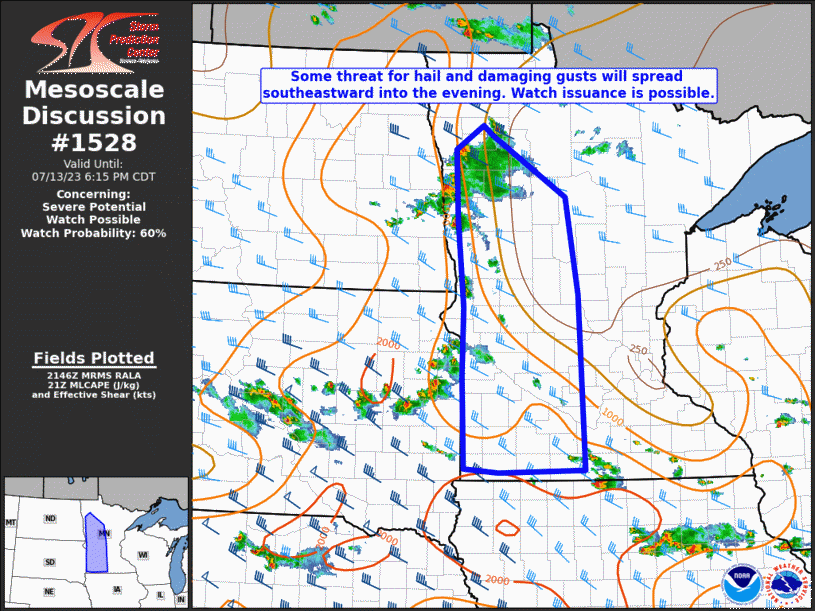 Mesoscale Discussion 1528