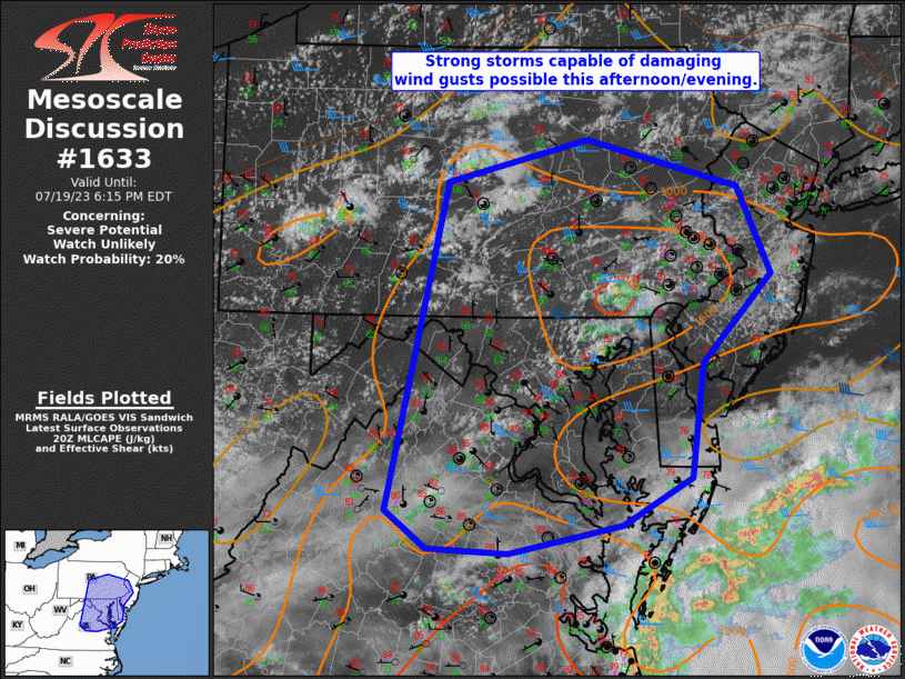 Mesoscale Discussion 1633