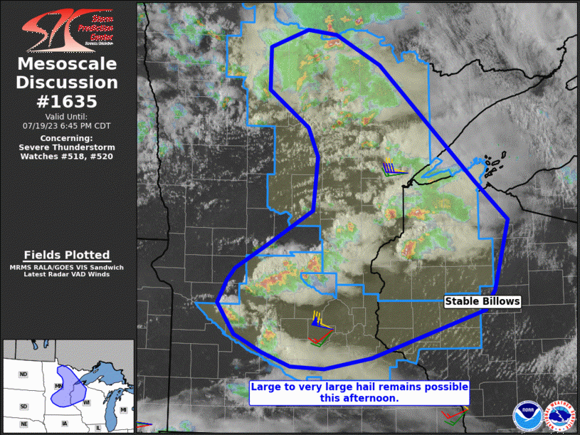 Mesoscale Discussion 1635