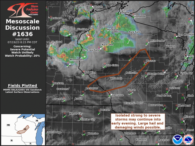 Mesoscale Discussion 1636