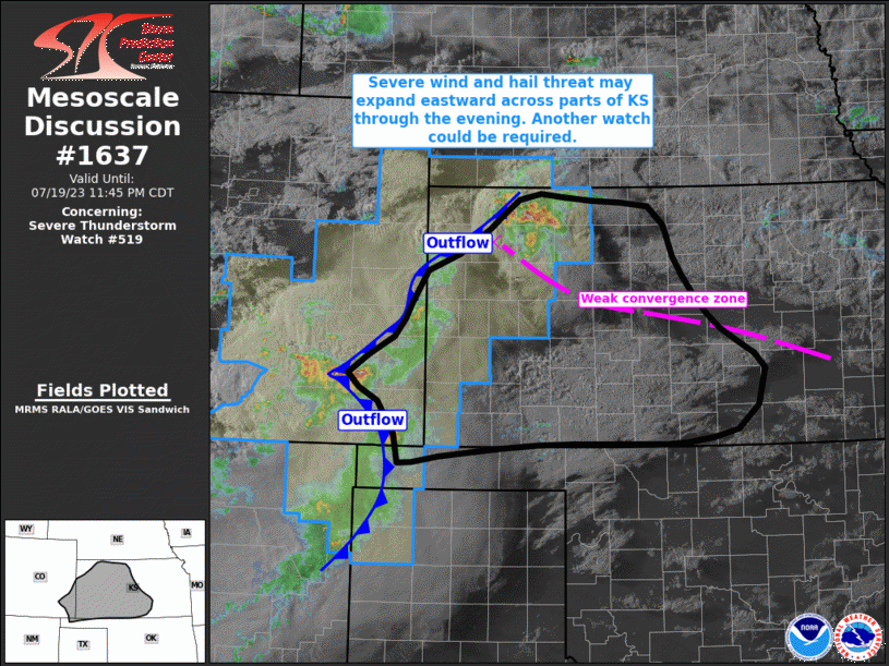Mesoscale Discussion 1637