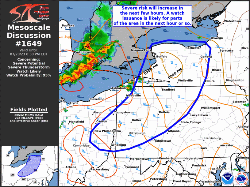 Mesoscale Discussion 1649
