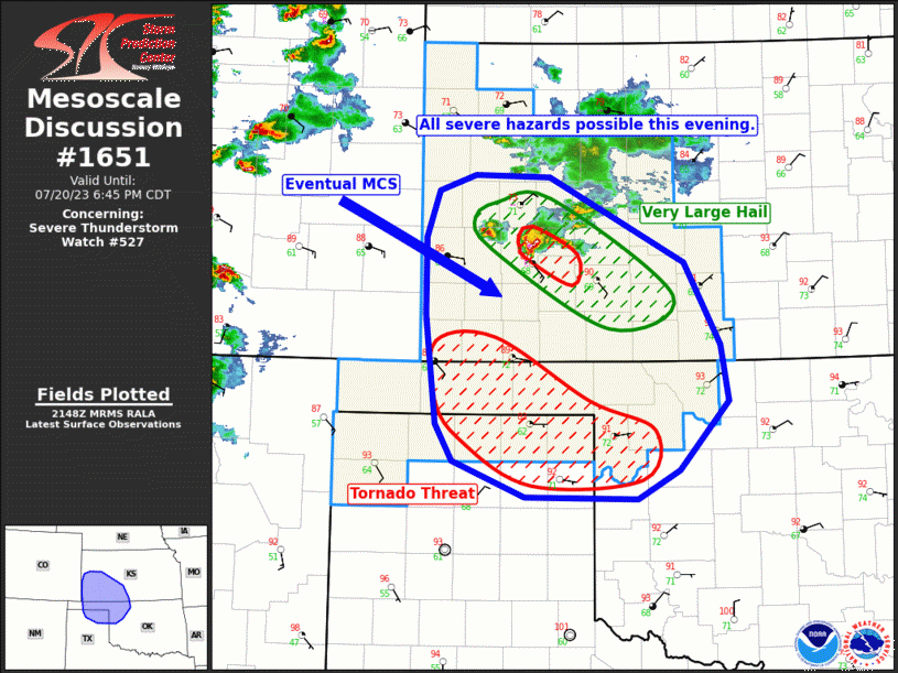 Mesoscale Discussion 1651