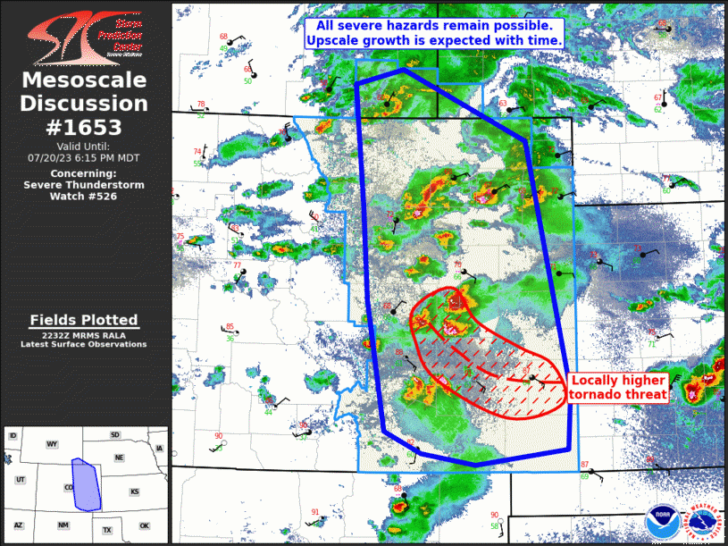 Mesoscale Discussion 1653
