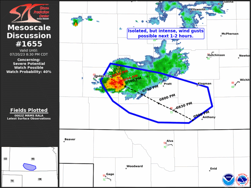 Mesoscale Discussion 1655