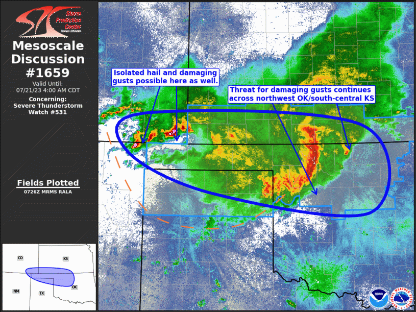 Mesoscale Discussion 1659