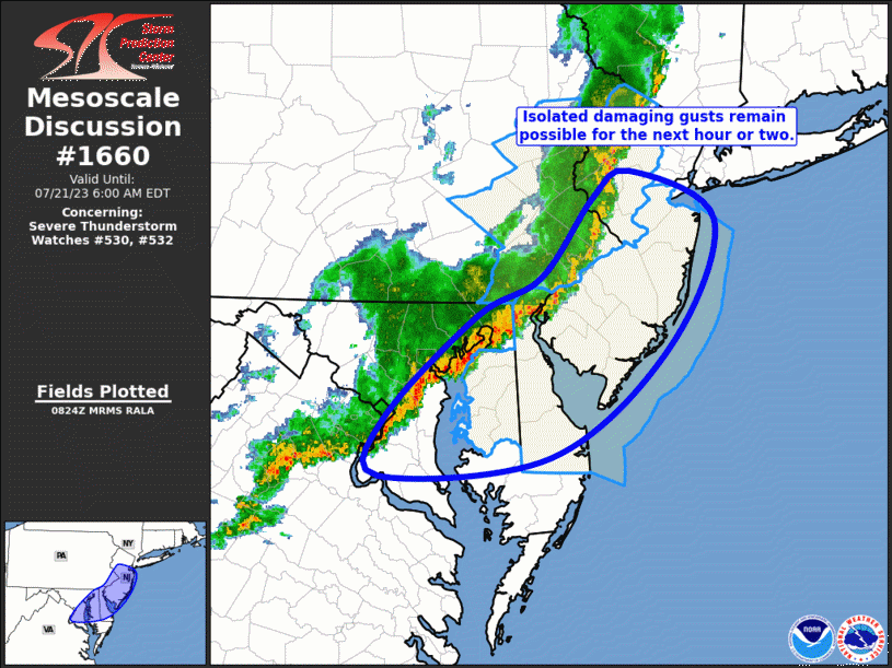 Mesoscale Discussion 1660