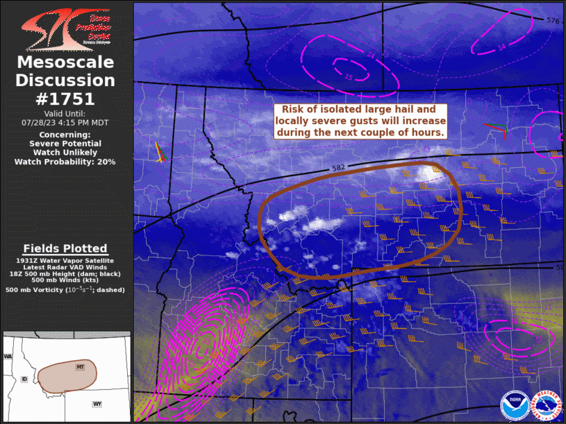 Mesoscale Discussion 1751