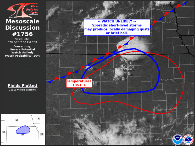 Mesoscale Discussion 1756