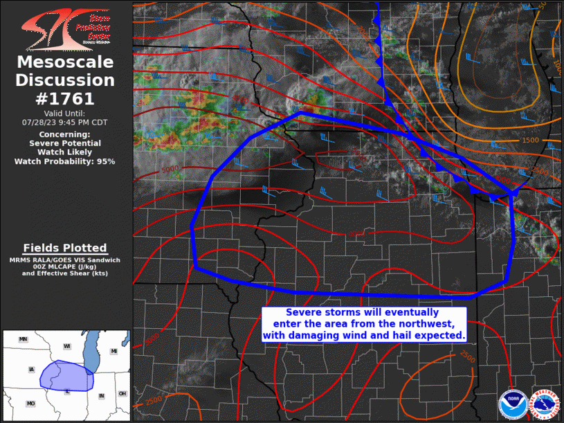Mesoscale Discussion 1761