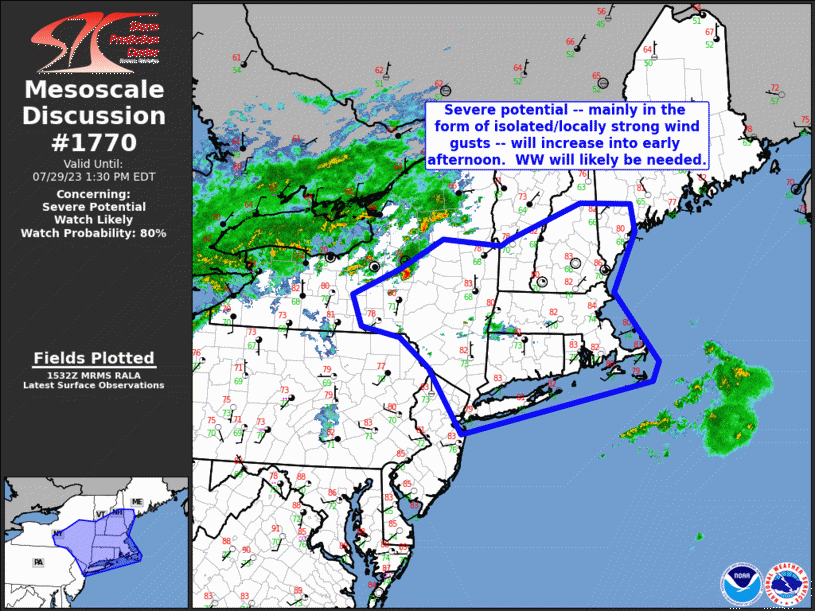 Mesoscale Discussion 1770