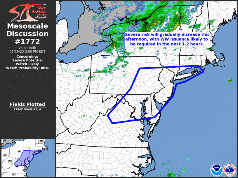 Mesoscale Discussion 1772