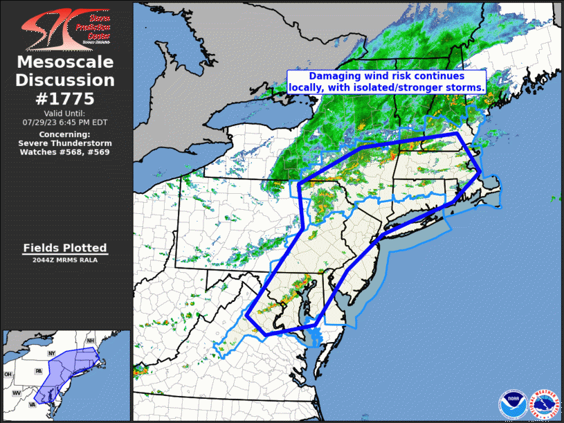 Mesoscale Discussion 1775