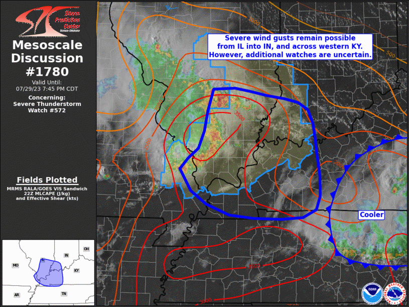 Mesoscale Discussion 1780