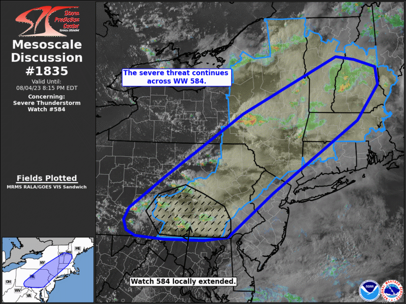 Mesoscale Discussion 1835