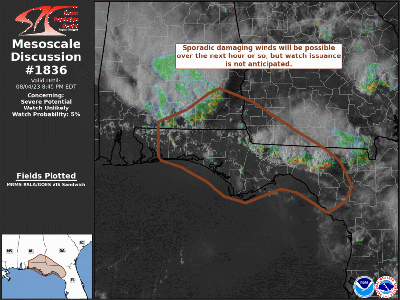 Mesoscale Discussion 1836