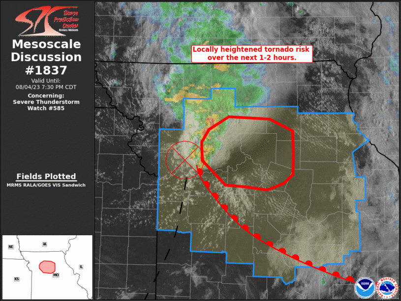 Mesoscale Discussion 1837