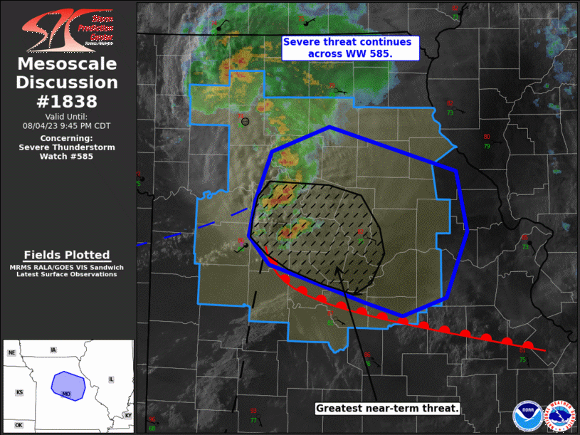 Mesoscale Discussion 1838