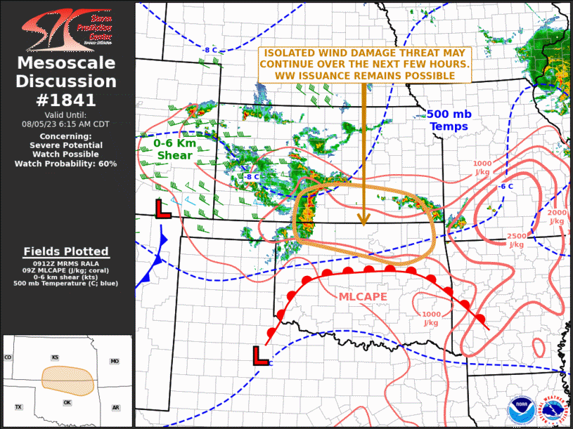 Mesoscale Discussion 1841