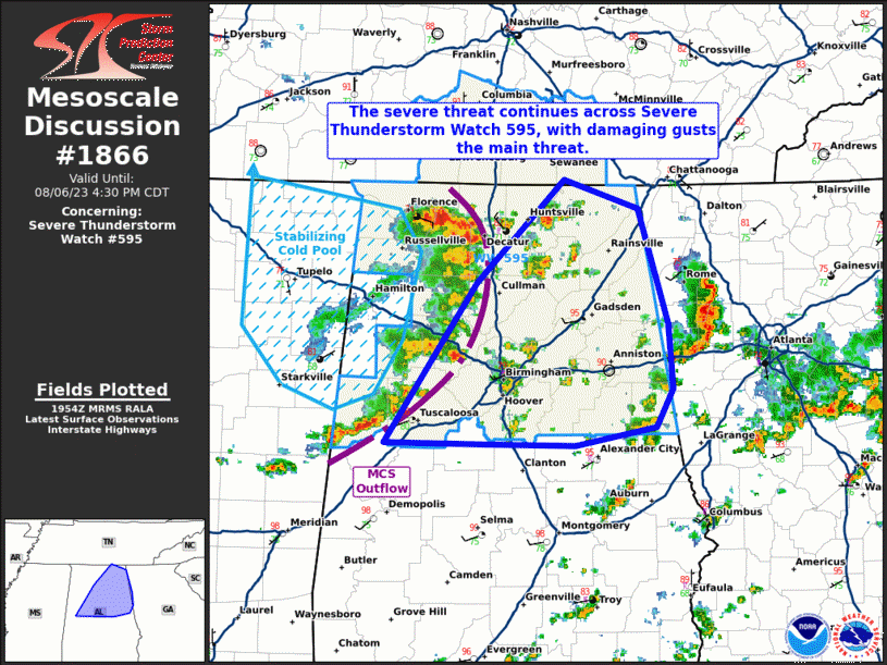 Mesoscale Discussion 1866