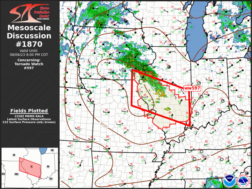 Mesoscale Discussion 1870