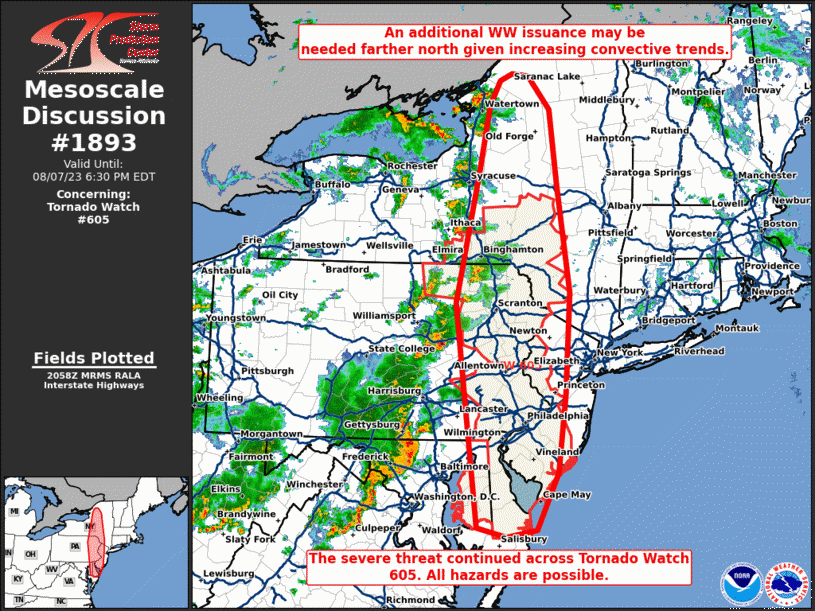 Mesoscale Discussion 1893